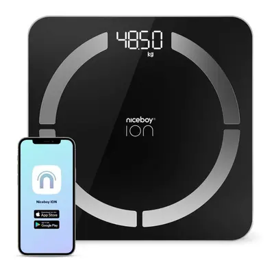 Osobní váha Niceboy ION Smart Scale Black