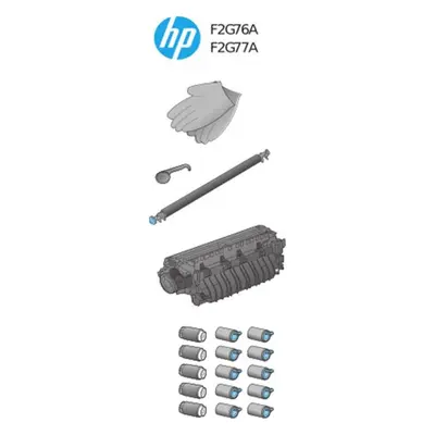 HP originální maintenance kit F2G77A, 225000str., HP LaserJet Enterprise M604, M605, M606, sada 