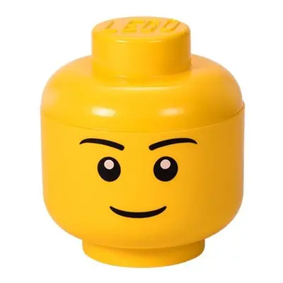 Úložný box LEGO úložná hlava (velikost S) - chlapec