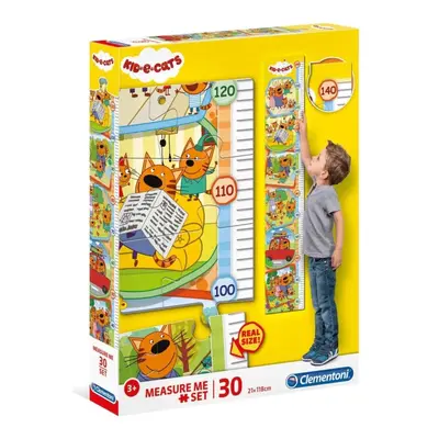 Puzzle Clementoni Puzzle metr Kid vs Cat 30 dílků