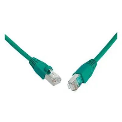 SOLARIX patch kabel CAT6 SFTP PVC 1m zelený snag-proof