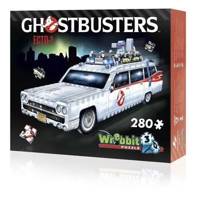 3D puzzle WREBBIT 3D puzzle Auto GhostbustersECTO-1, 280 dílků