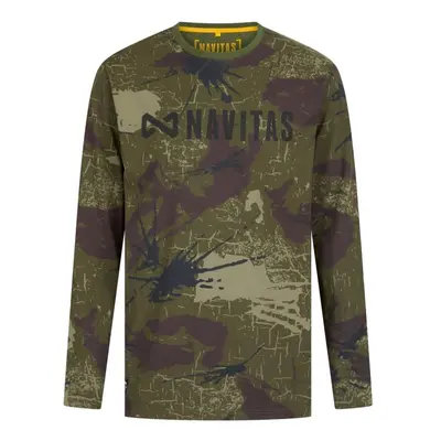 Navitas Tričko Identity Camo Long Sleeve Tee 3XL