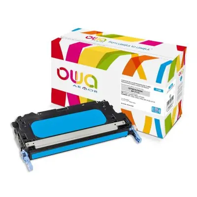 OWA Armor toner kompatibilní s HP Q7581A JUMBO, 8000st, modrá/cyan