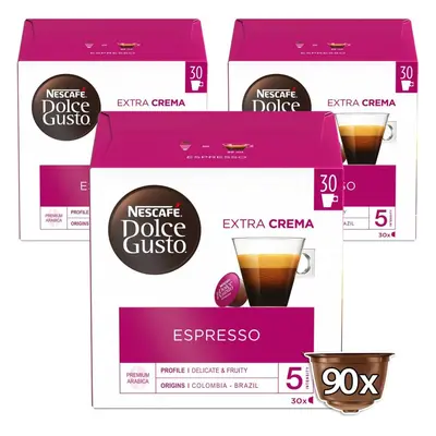 Kávové kapsle NESCAFÉ® Dolce Gusto® Espresso XXL - 90 kapslí