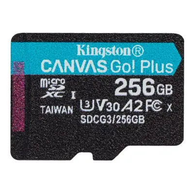 Kingston Canvas Go Plus A2/micro SDXC/256GB/170MBps/UHS-I U3 / Class 10