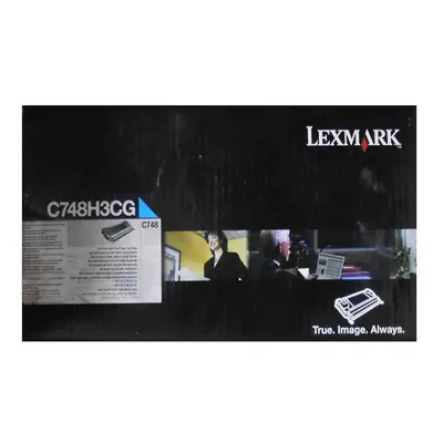 Lexmark originální toner C748H3CG, cyan, 10000str., C748, Lexmark C748de, C748dte, C748e, O