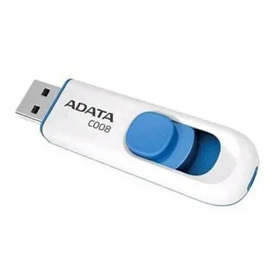 Flash disk ADATA C008 64GB modro-bílý