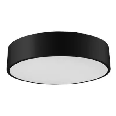 Stropní stmívatelné LED svítidlo Minalox Round 100, 24V, 2700-6500K, průměr 250mm, černá