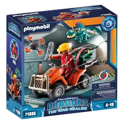 Stavebnice Playmobil 71085 Dragons: The Nine Realms - Icaris Quad & Phil