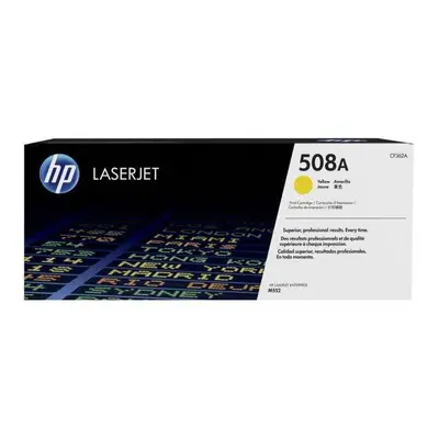 Toner HP CF362A č. 508A žlutý originální