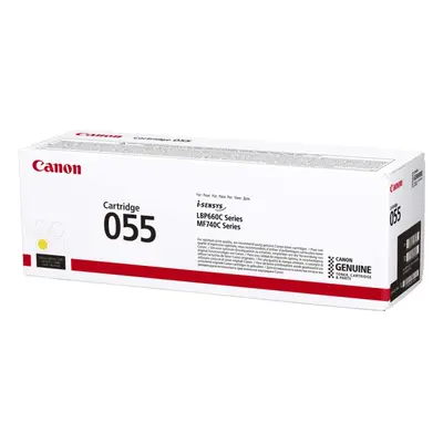 Toner Canon CRG-055 žlutý