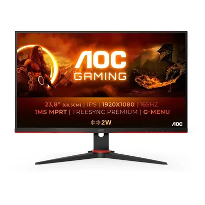 Monitor 23,8" AOC 24G2SPAE/BK