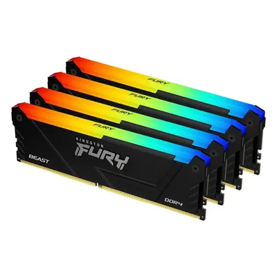 Operační paměť Kingston FURY 32GB KIT DDR4 3600MHz CL17 Beast Black RGB