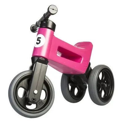 Odrážedlo Odrážedlo FUNNY WHEELS Rider Sport růžové 2v1