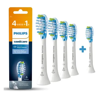 Náhradní hlavice k zubnímu kartáčku Philips Sonicare Premium Plaque Defense HX9045/17, 4+1 ks