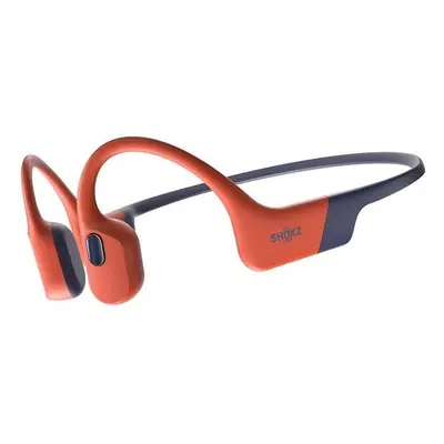 Bezdrátová sluchátka Shokz OpenSwim Pro 32GB, duální mód Bluetooth+MP3, červená