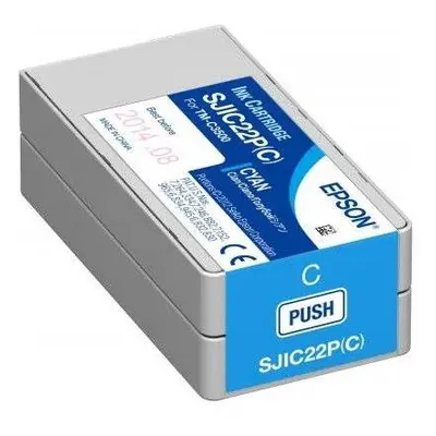 Cartridge Epson TM-C3500C azurová