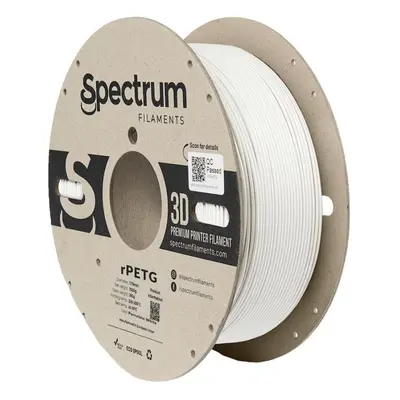 Filament Filament Spectrum rPETG 1.75mm Porcelain White (Ral 280 93 05) 1kg