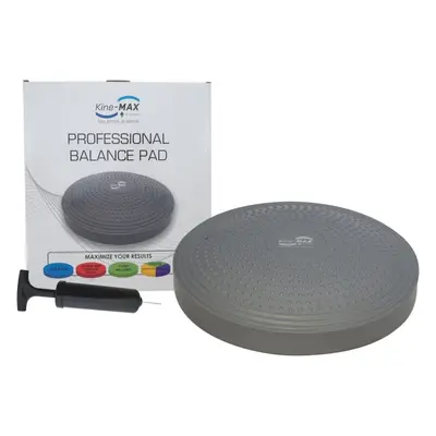 Balanční polštářek Kine-MAX Professional Balance Pad - stříbrný