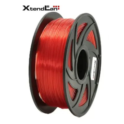 XtendLAN PLA filament 1,75mm průhledný oranžový 1kg