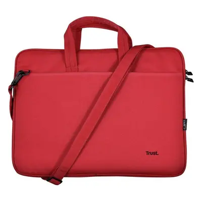 Taška na notebook Trust Bologna Laptop Bag 16” ECO - červená