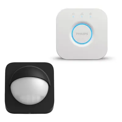 Sada chytrého osvětlení Philips HUE Bridge EU + Philips Hue Outdoor sensor EU