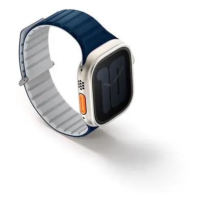 Řemínek Uniq Revix Evo Reversible Magnetic pro Apple Watch 49/45/44/42mm Royal blue