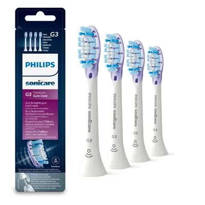 Náhradní hlavice k zubnímu kartáčku Philips Sonicare G3 Premium Gum Care HX9054/17, 4 ks