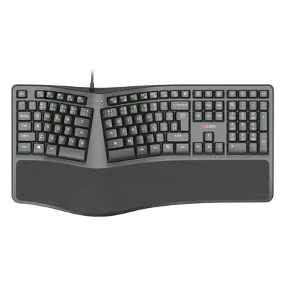 Klávesnice C-TECH KB-113E ERGO USB - CZ/SK