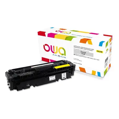 OWA Armor toner kompatibilní s HP CF412X, 5000st, žlutá/yellow