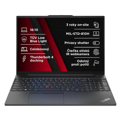 Notebook Lenovo ThinkPad E16 Gen 1 Black