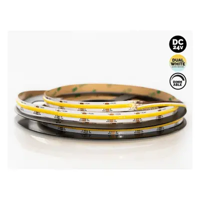 LED pásek Kama Lights 24V Dual White 22W, 1m