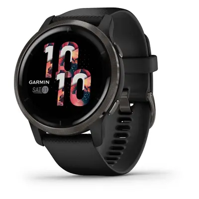 Chytré hodinky Garmin Venu 2 Slate/Black Band