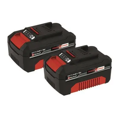 Nabíjecí baterie pro aku nářadí EINHELL Baterie TwinPack Power X-Change 18 V (2x4,0 Ah)