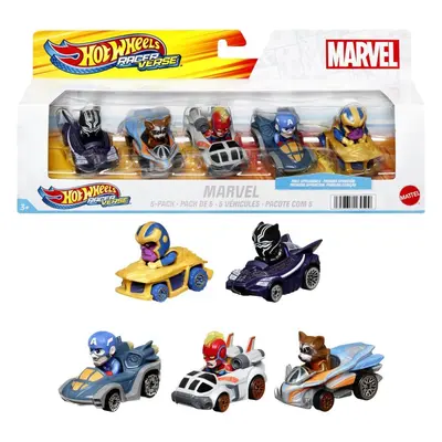 Auto Hot Wheels Racerverse Marvel 5 ks