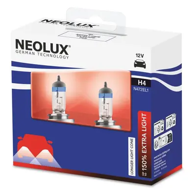 Autožárovka NEOLUX H4 Extra Light +150% 12V,60/55W