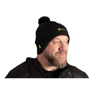 RidgeMonkey Čepice APEarel Bobble Beanie Hat Black