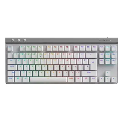 Herní klávesnice Logitech G515 TKL Lightspeed Tactile White - US INTL