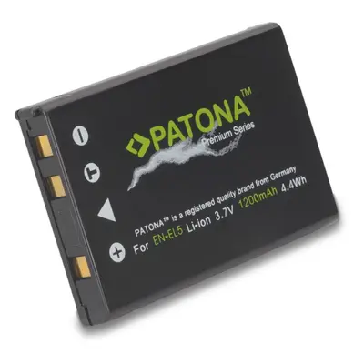 Baterie pro fotoaparát PATONA pro Nikon EN-EL5 1200mAh Li-Ion Premium