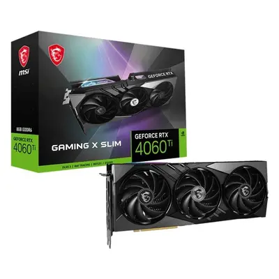 Grafická karta MSI GeForce RTX 4060 Ti GAMING X SLIM 8G