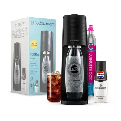 Sada SodaStream TERRA Black Pepsi Zero