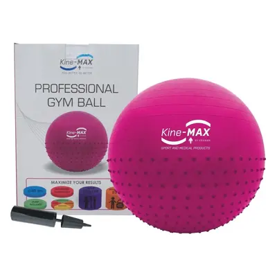 Gymnastický míč Kine-MAX Professional GYM Ball - růžový