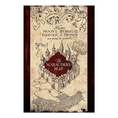 Plakát Harry Potter - The Marauders Map