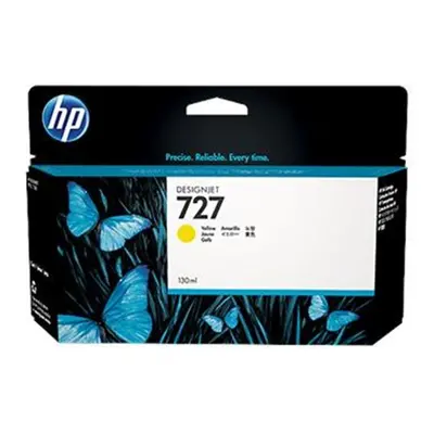 HP originální ink B3P21A, HP 727, yellow, 130ml, HP DesignJet T1500, T2500, T920