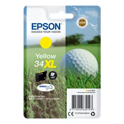 Cartridge Epson T3474 XL žlutá