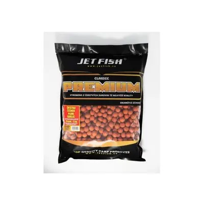 Jet Fish Boilies Premium Clasicc Švestka/Česnek 5kg 20mm