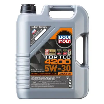 Motorový olej Liqui Moly Motorový olej Top Tec 4200 5W-30, 5 l