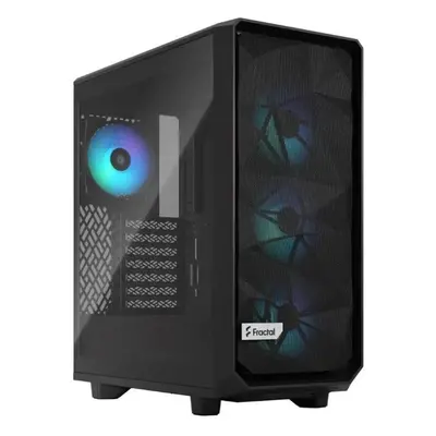 Počítačová skříň Fractal Design Meshify 2 Compact RGB Black TG Light Tint