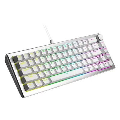 Herní klávesnice Cooler Master CK720 65% Silver White (Brown Switch) - US